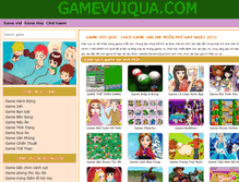 Tablet Screenshot of gamevuiqua.com